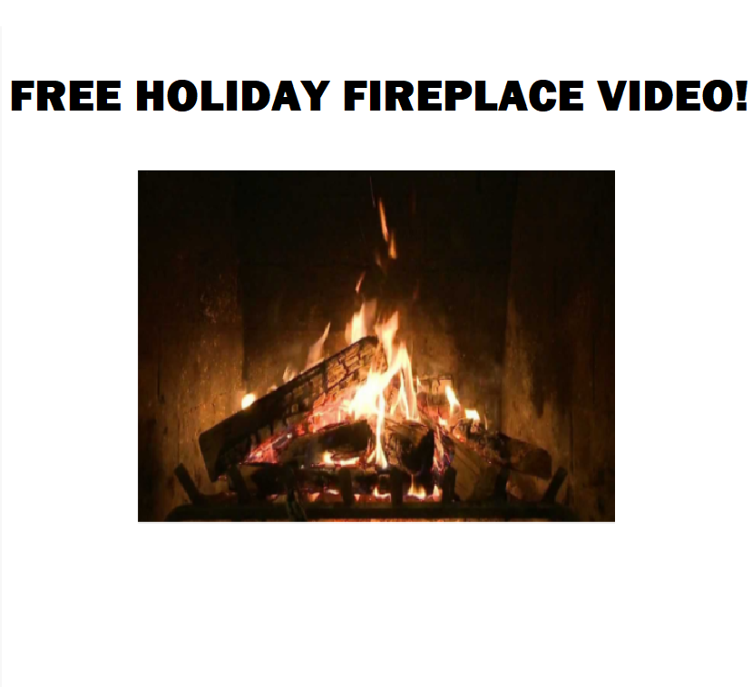 Image FREE Christmas Music with Fireplace