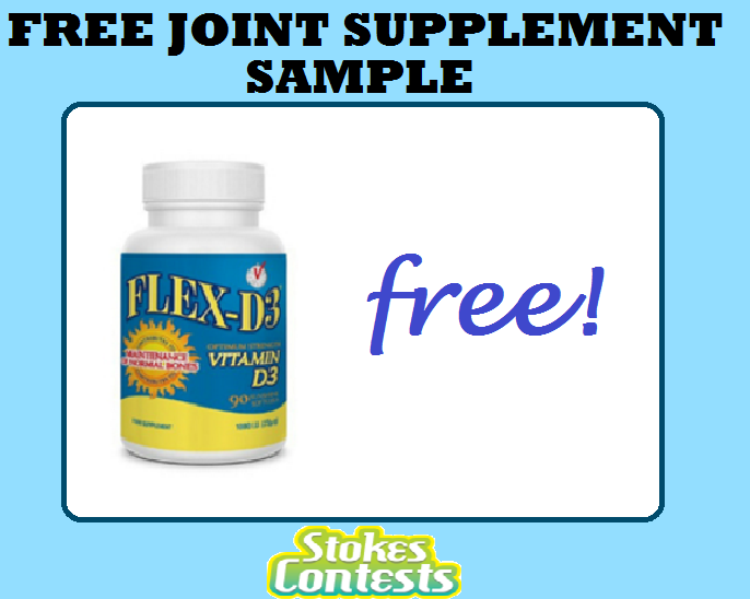 Image FREE Flex-D3 Joint Supplement Sample