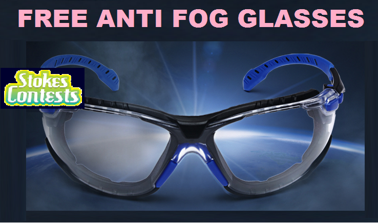 Image FREE 3M Anti Fog Glasses