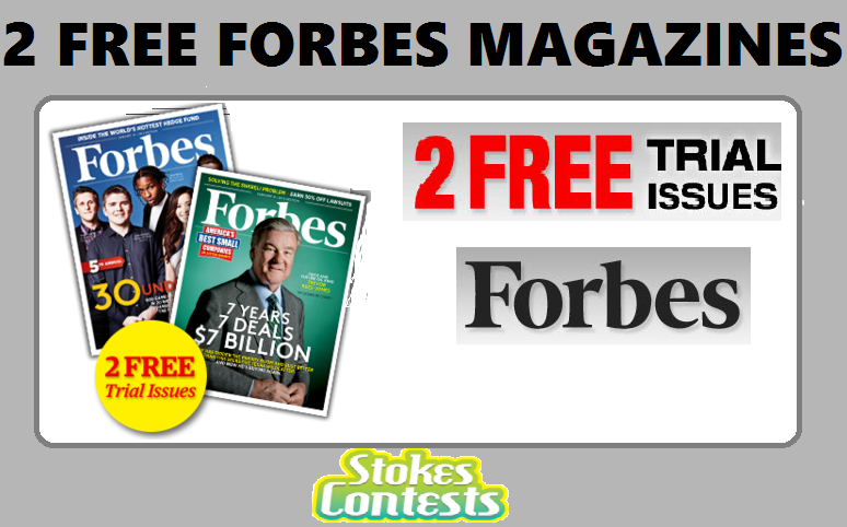 Image FREE Forbes Magazine-2 FREE Trial Issues