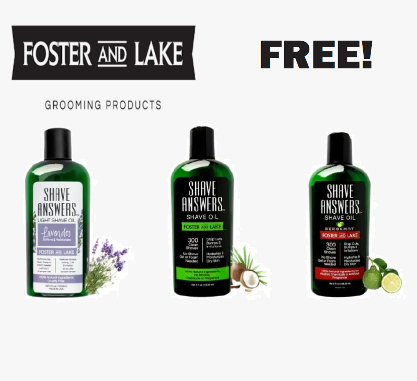 Image FREE Foster And Lake Shave Answers Shave Oil