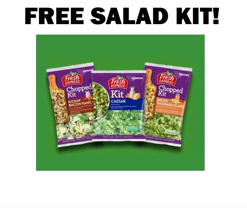 Image FREE Fresh Express Salad Kit