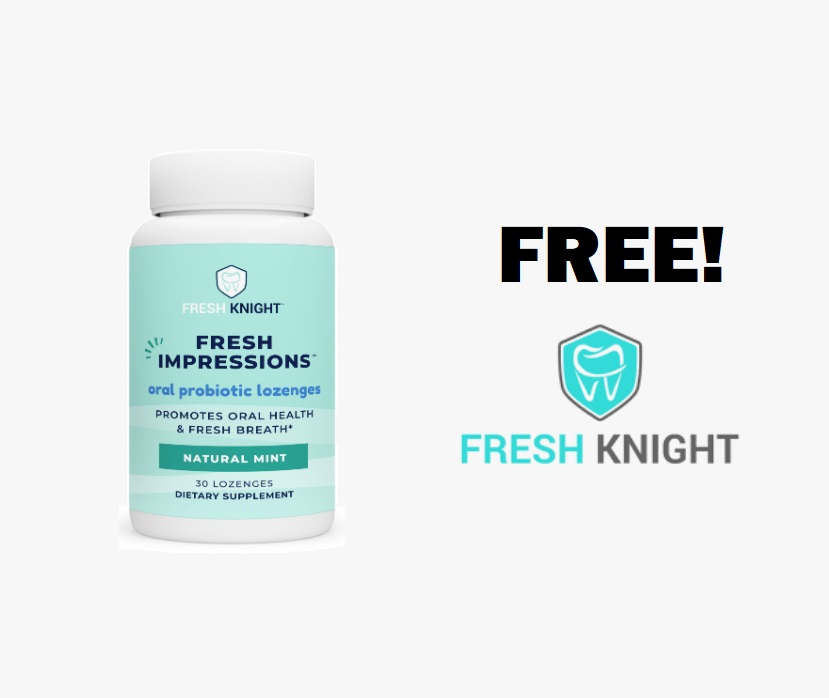 Image FREE Fresh Impressions Oral Probiotic Lozenges