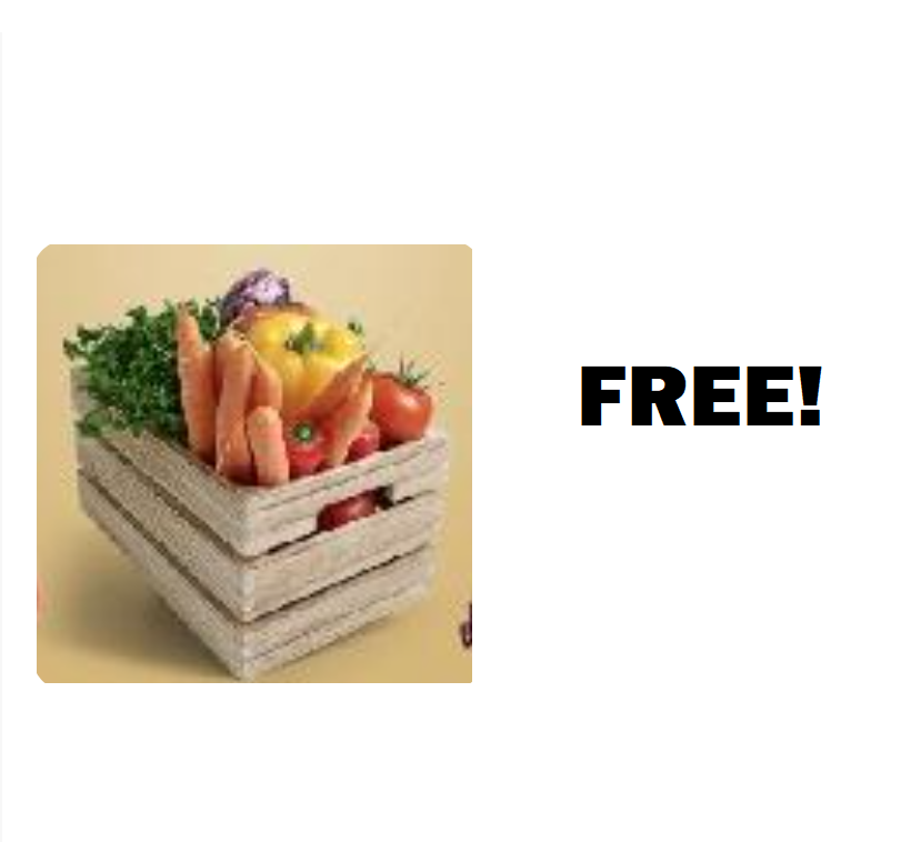 Image FREE BOX of Fresh Fruit & Veggies