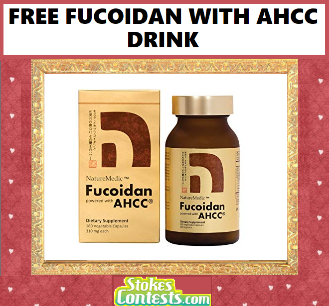 Image FREE Fucoidan with AHCC Drink