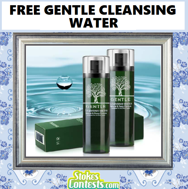 Image FREE Cleansing Water