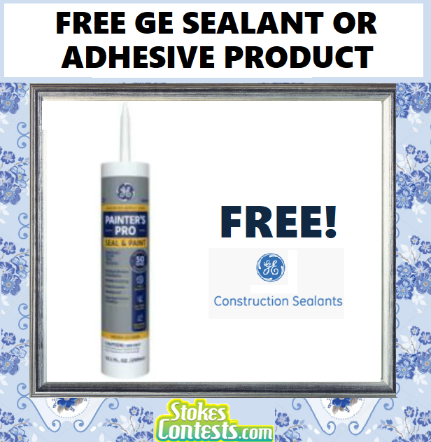 Image FREE GE Sealant or Adhesive Product