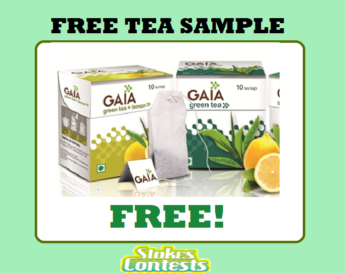 Image FREE GAIA Tea Sample.