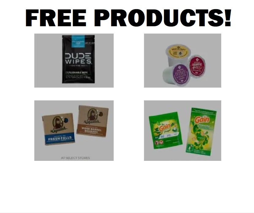 Image FREE Men’s Natural Soap, Gain Fireworks + Gain Flings, Coffee Pod or DUDE Wipe