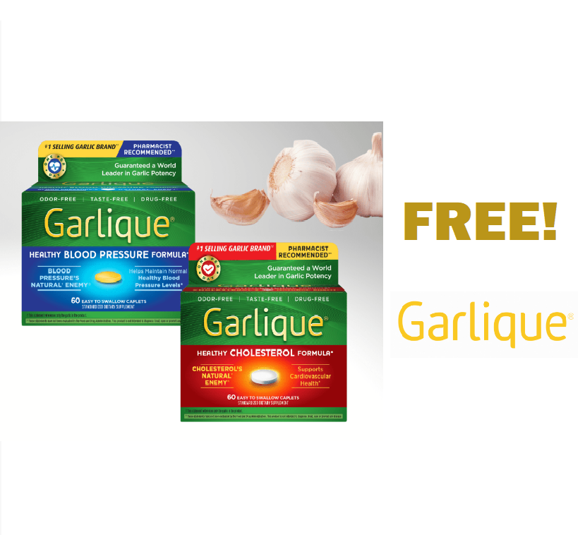 Image FREE Garlique Health Supplement