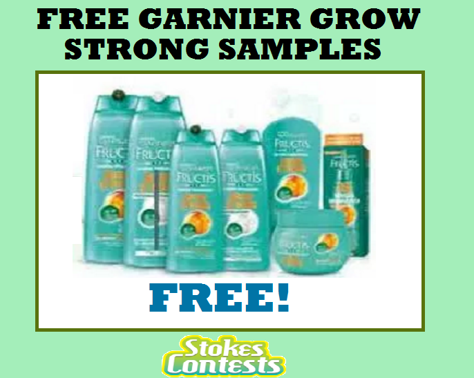 Image FREE Garnier Grow Strong Product Samples