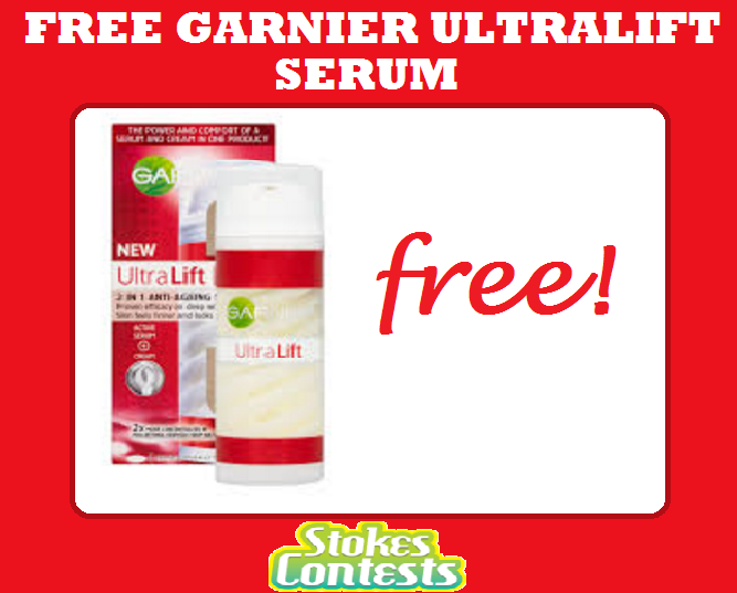 Image FREE Garnier UltraLift Serum Opportunity