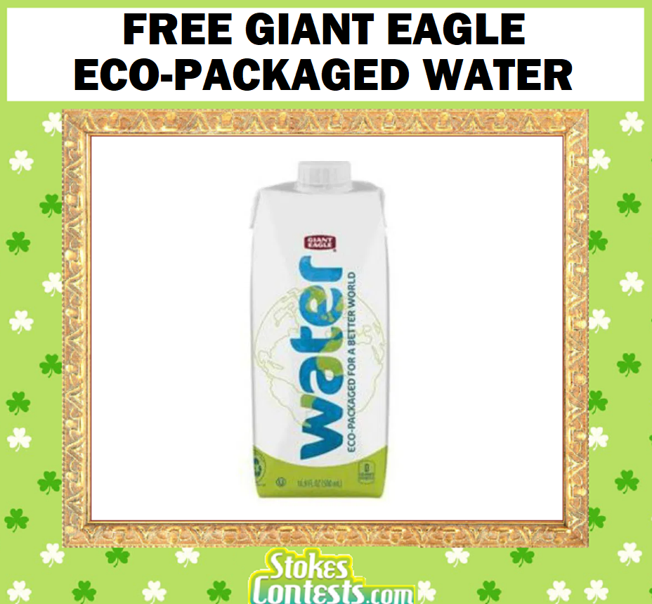 Image FREE Giant Eagle Eco-Packaged Water