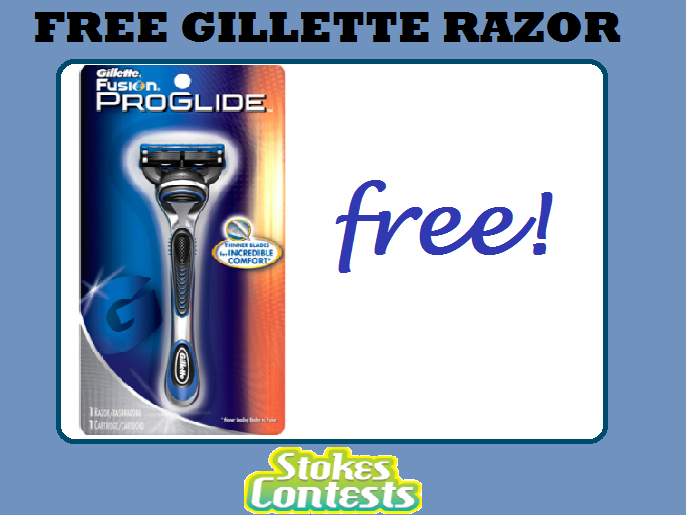 Image FREE Gillette Razor.