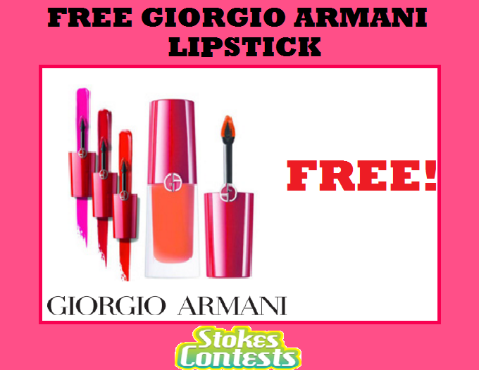 Image FREE Giorgio Armani Lipstick