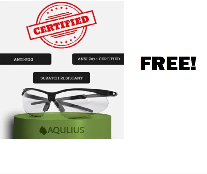 Image FREE 3-Pack Aqulius Safety Glasses