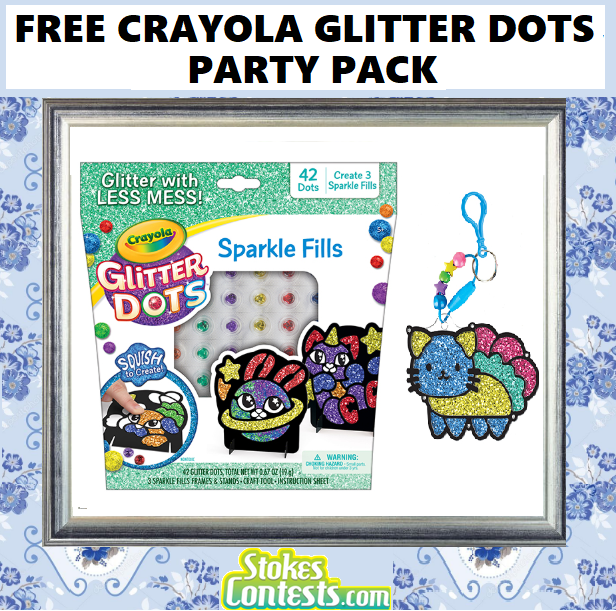 Image FREE Glitter Dots Keychains, Glitter Dots Sparkle Fills & MORE! VALUED $120!