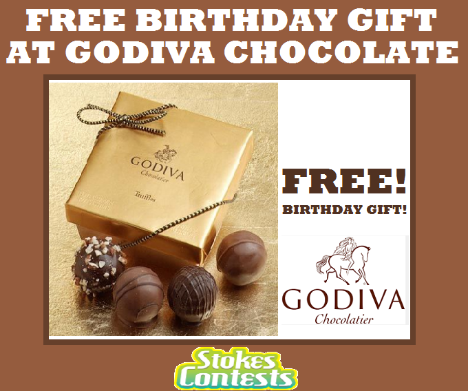Image FREE Birthday Gift at Godiva Chocolate