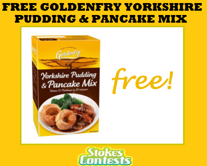 Image FREE Goldenfry Yorkshire Pudding & Pancake Mix