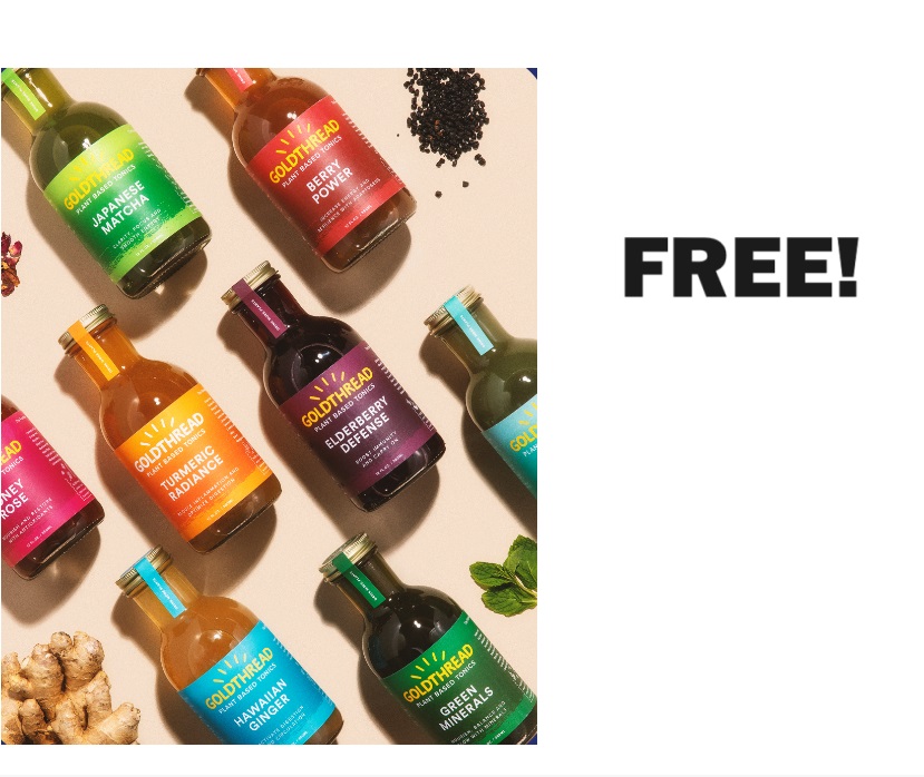 Image FREE Goldthread Tonic or Tonic Shot! (after rebate)