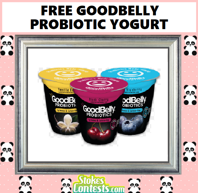 Image FREE GoodBelly Probiotic Yogurt