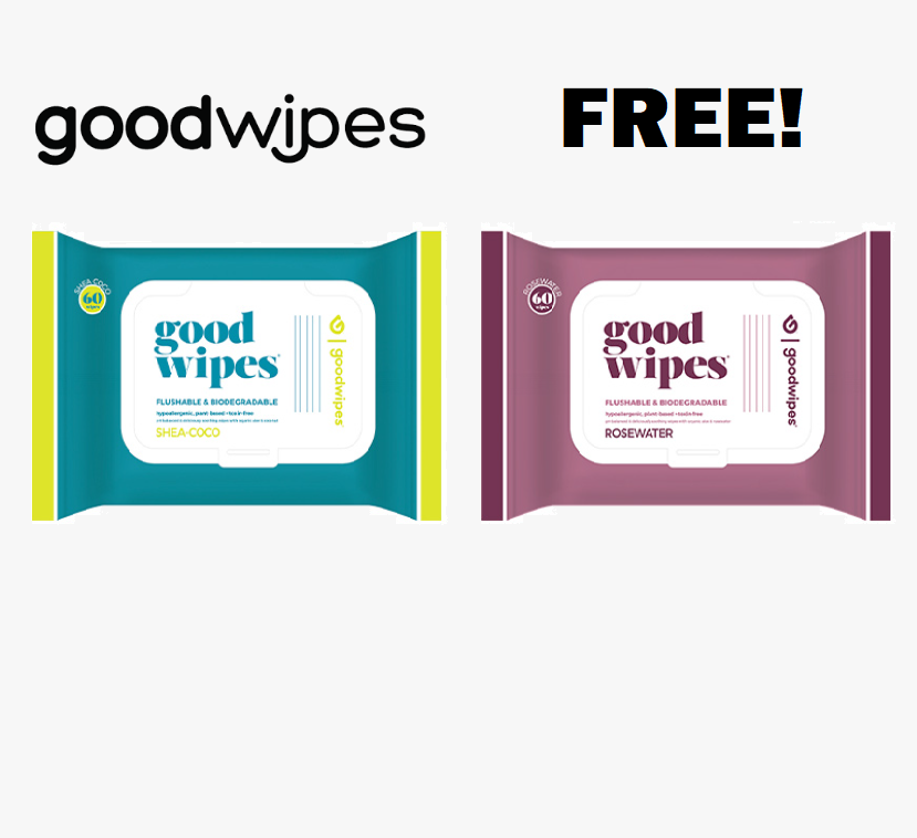 Image FREE Goodwipes Flushable Wipes & MORE!