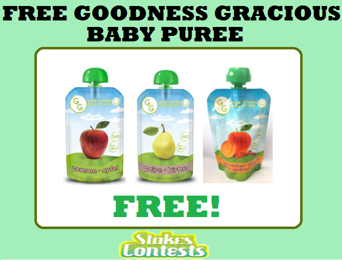 Image FREE Goodness Gracious Baby Puree