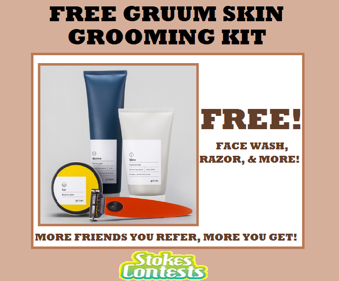 Image FREE Grüum Skin Grooming Products