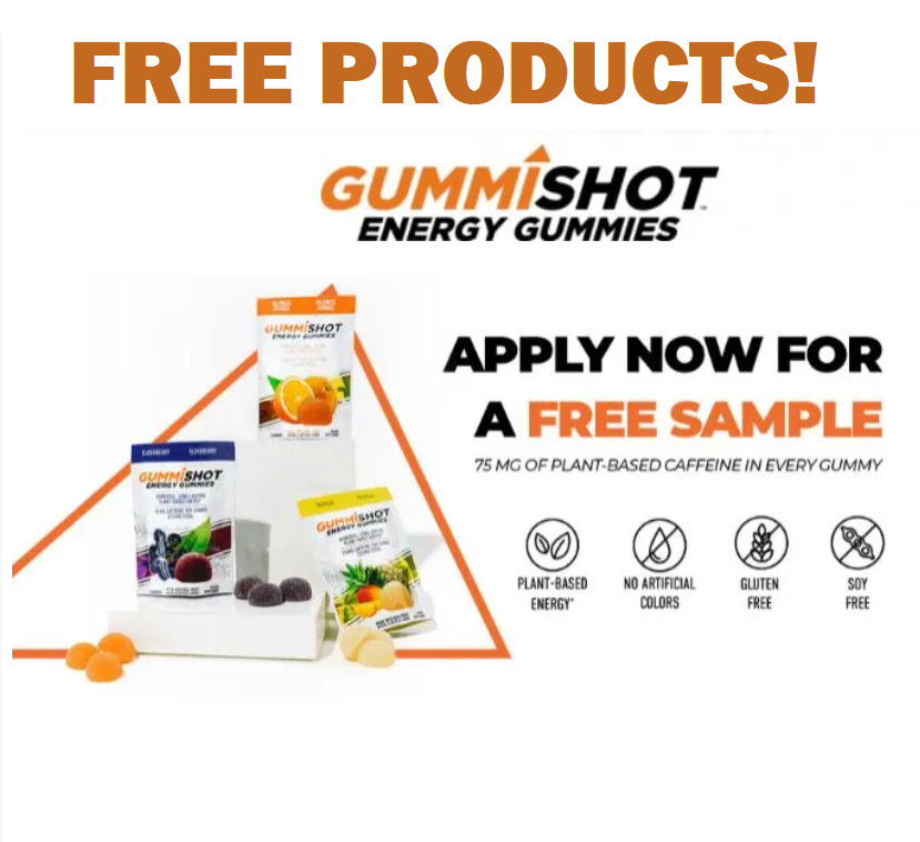 Image FREE GummiShot Energy Gummies