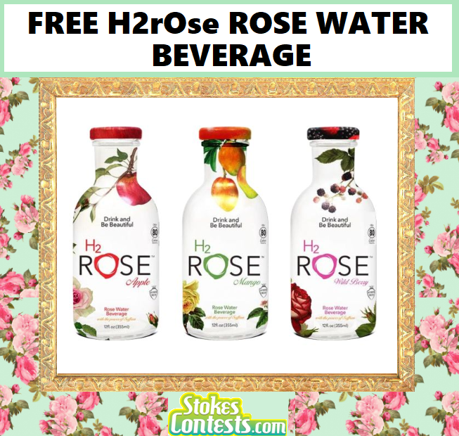 Image FREE H2rOse Rose Water Beverage