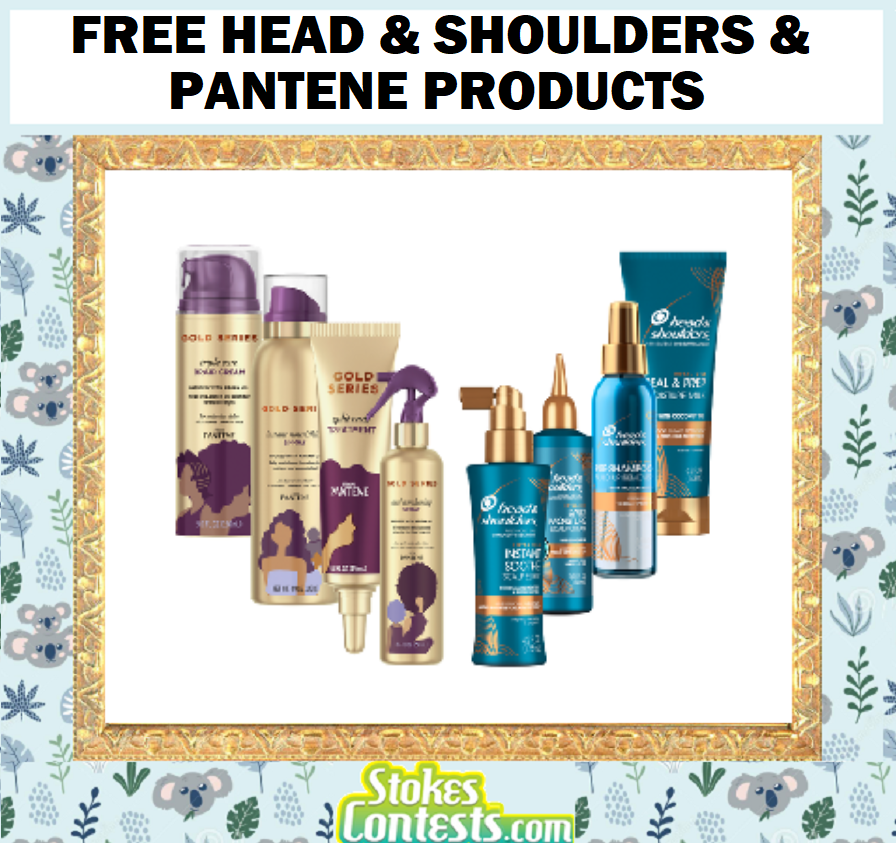 Image FREE Head & shoulders & Pantene Hair Care Products