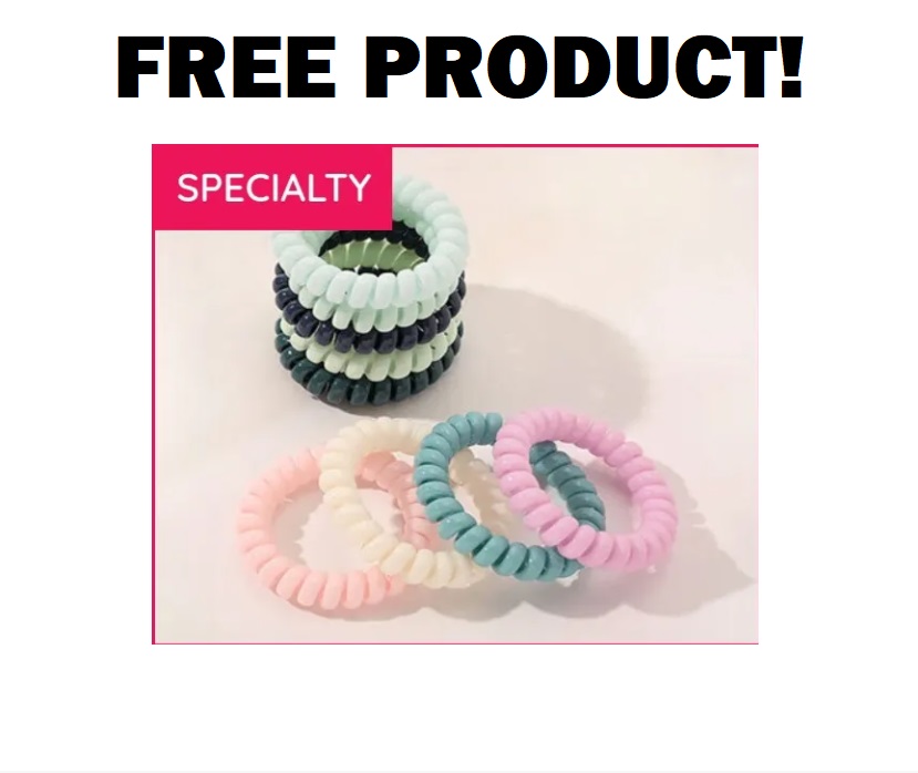 Image FREE Spiral Hair Tie