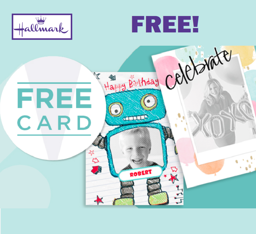 Image FREE Hallmark Personalised Card