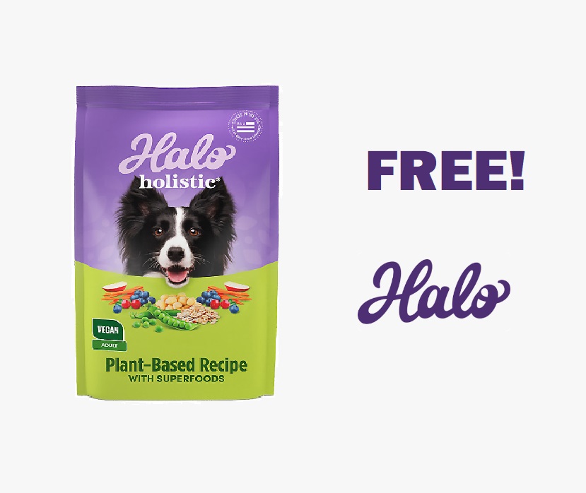 Image FREE Halo Holistic Dog Food