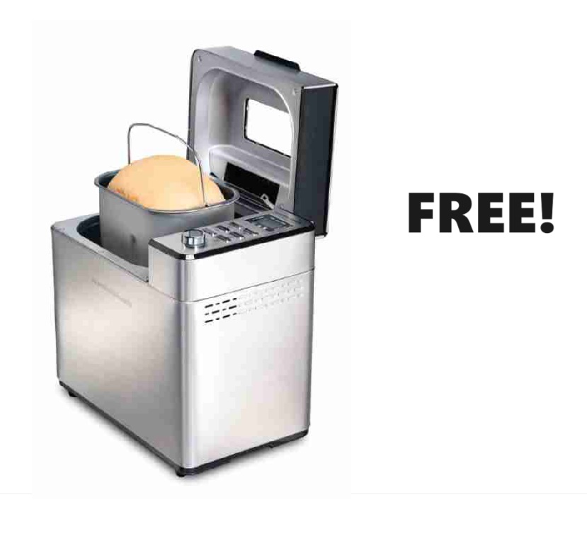 Image FREE Hamilton Beach Premium Dough & Bread Maker