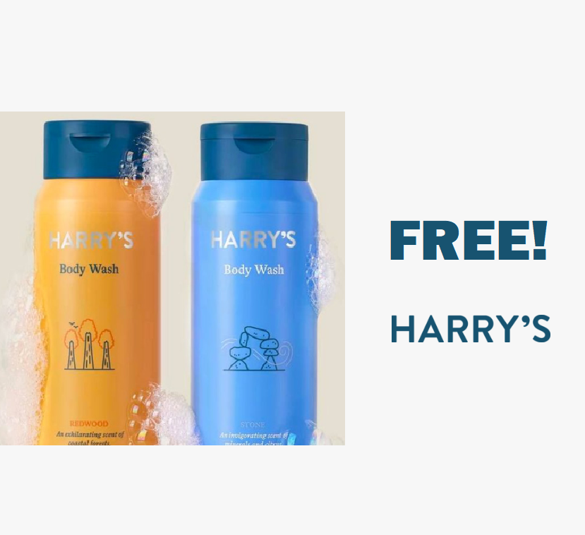 Image FREE Harry's Body Wash