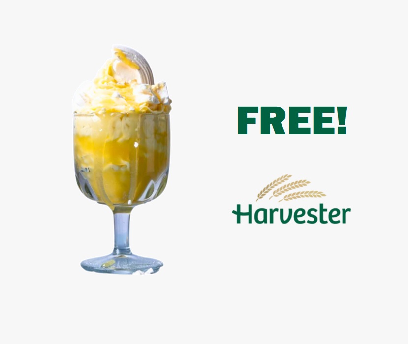 Image FREE Ice-Cream Sundae at Harvester