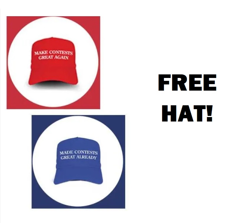 Image FREE Make Contests Great Again Hat