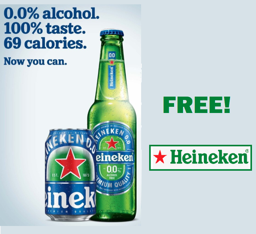 Image FREE Heineken 0.0 Alcohol