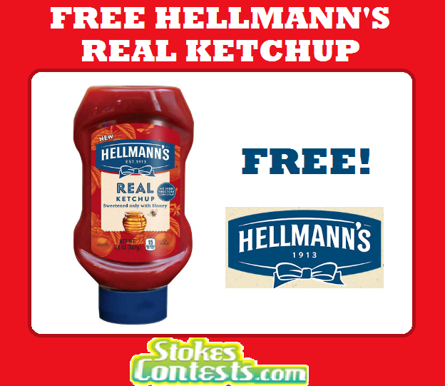 Image FREE Hellmann's Real Ketchup