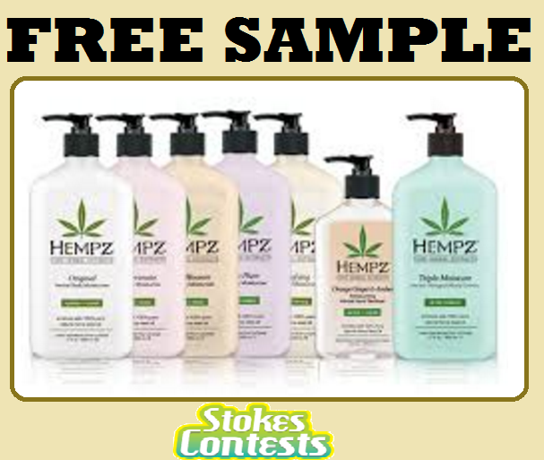 Image FREE Hempz Herbal Body Moisturizer 