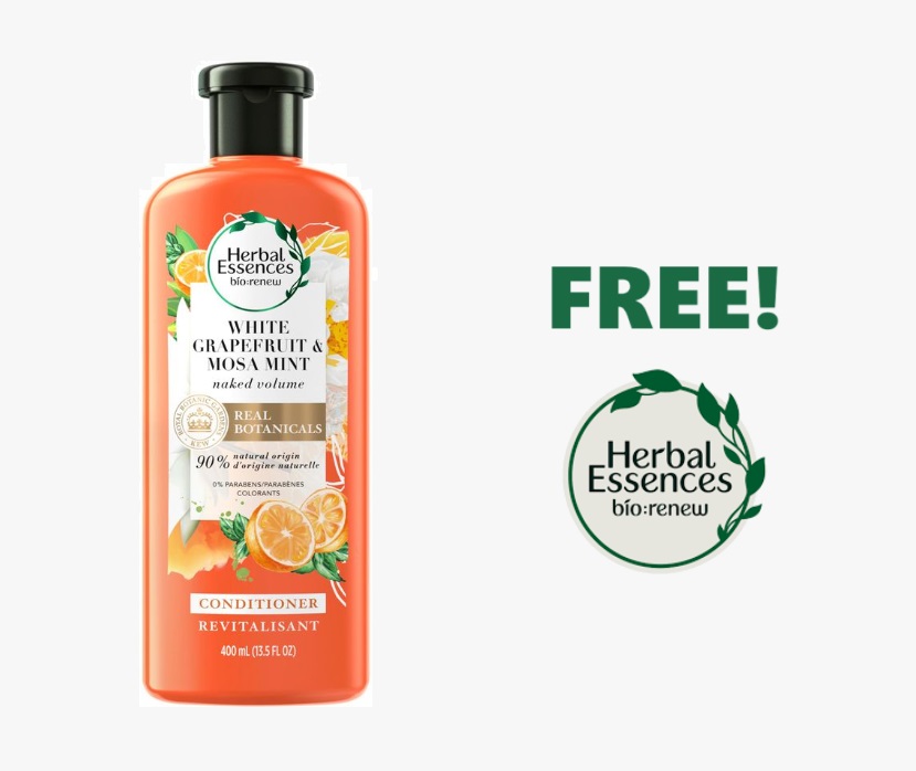 Image FREE Herbal Essences Grapefruit Volume Shampoo and Conditioner
