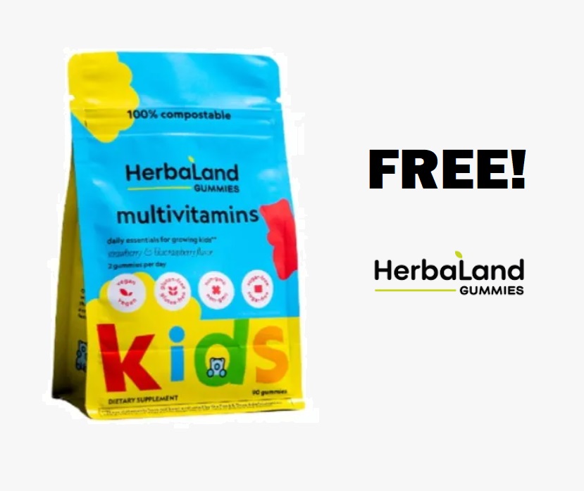 Image FREE Herbaland Gummies Multivitamins & MORE!