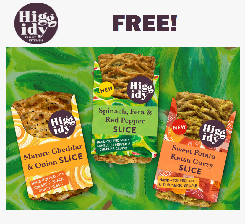 Image FREE Higgidy Veggie Slices