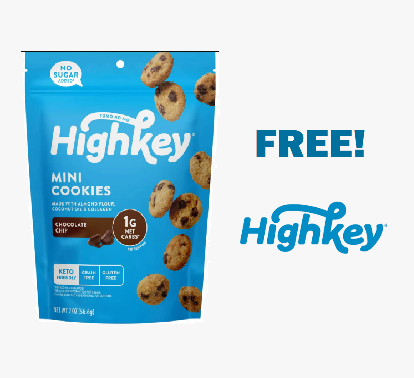 Image 2 FREE Bags Of HighKey Cookies