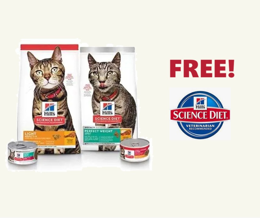 Image FREE Hill’s Science Diet Cat Food