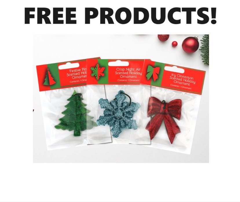 Image FREE Holiday Scented Ornament