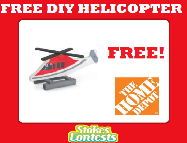 Image FREE DIY Helicopter at Home Depot