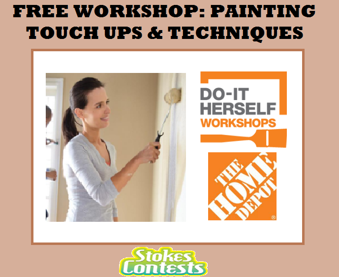 Image FREE Workshop: Painting Touchups & Techniques at Home Depot