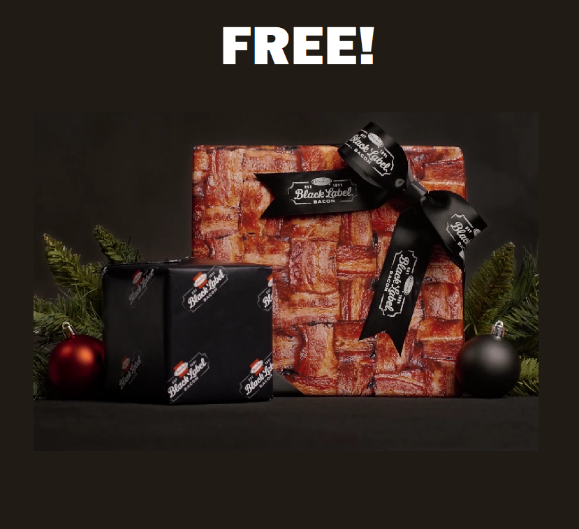 Image FREE Hormel Black Label Bacon Wrapping Paper